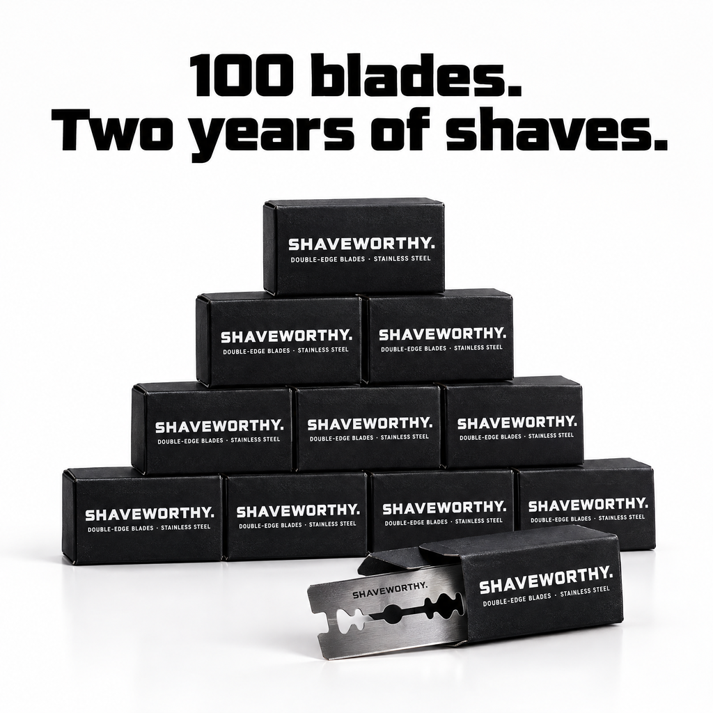100 double-edge blades