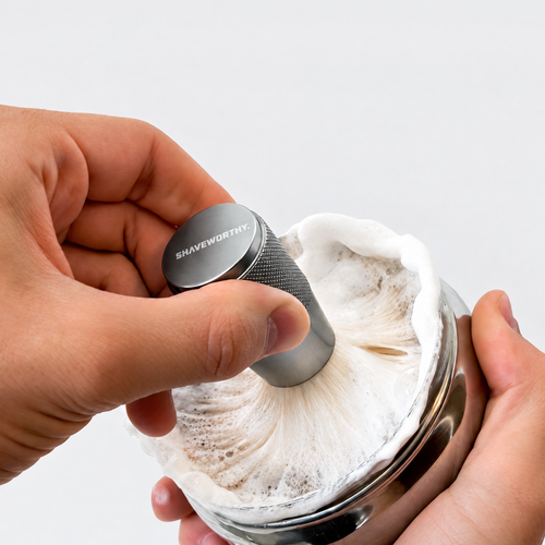 Shaving brush set, second view